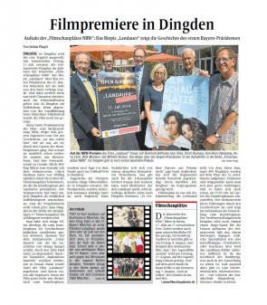 Vorbericht zu den FilmSchauPlätzen